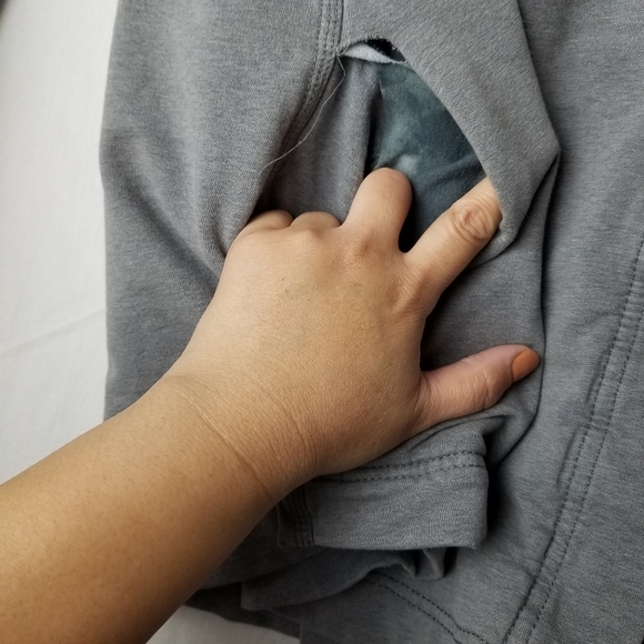 Lululemon Savasana Wrap Jacket Blurred Gray - Picture 7 of 8